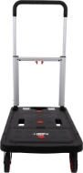 Afbeeldingen van Kel platformwagen alu rood-zwart max 125kg