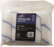 Afbeeldingen van Verfroller wit/blw 10cm nylon tbv 2-comp.verf