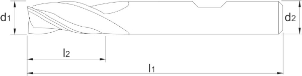 Afbeeldingen van Pha univ frees 12mm weldon din844b