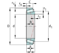 Afbeeldingen van SKF Kegellager 33021q eenrijig