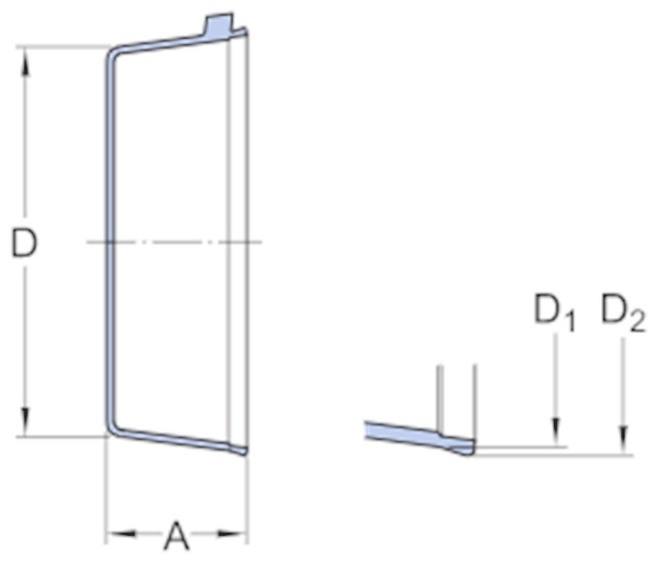 Afbeeldingen van SKF groefkogellager eenrijig 6203.2Z.C3