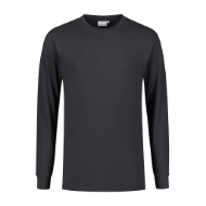 Afbeeldingen van T-shirt James mt.L long sleeve grafiet