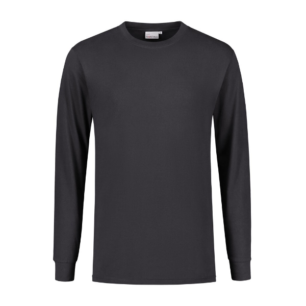 Afbeeldingen van T-shirt James mt.L long sleeve grafiet