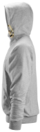 Afbeeldingen van Sni logo hoodie mt.m licht grijs