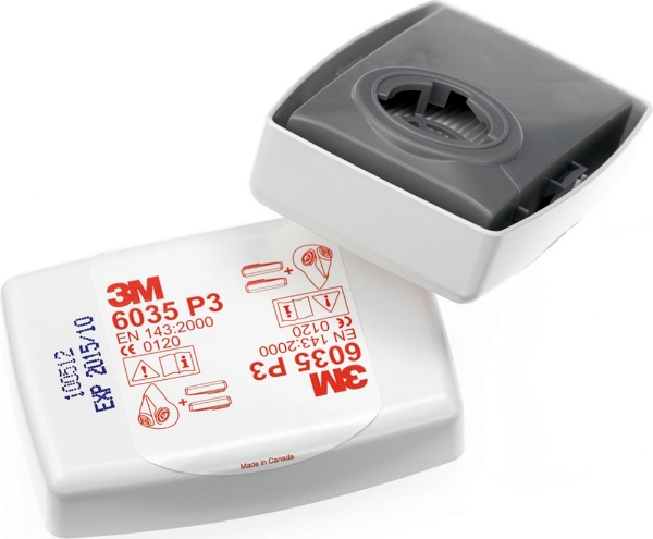 Afbeeldingen van Filterpatroon 3m 6035 ffp3 per paar