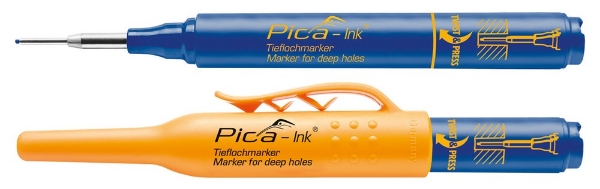 Afbeeldingen van Pica deephole marker blauw