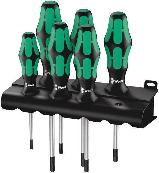 Afbeeldingen van Schroevendraaierset Torx® 6-delig Wera