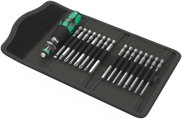 Afbeeldingen van Wera bits assortiment kraftform kompakt 60