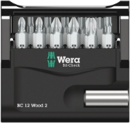 Afbeeldingen van Wera bitset bit-check 12 wood 2