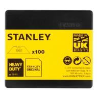 Afbeeldingen van Trapeziummesjes 62mm a100st. Stanley