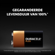 Afbeeldingen van Duracell batt. 9v blok 6lr61 mn1604 (1st)