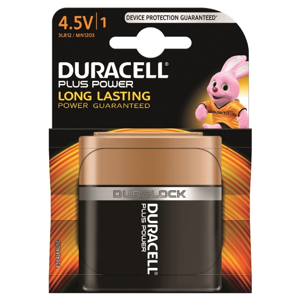 Afbeeldingen van Duracell batt. 4,5v plat 3lr12 mn1203 (1st)