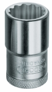 Afbeeldingen van Ged dop 1/2" 12-kant 12mm