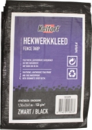 Afbeeldingen van Dekkleed v.bouwhek 1,76x3,41mtr. zwart