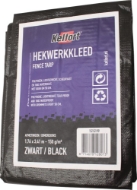 Afbeeldingen van Dekkleed v.bouwhek 1,76x3,41mtr. zwart