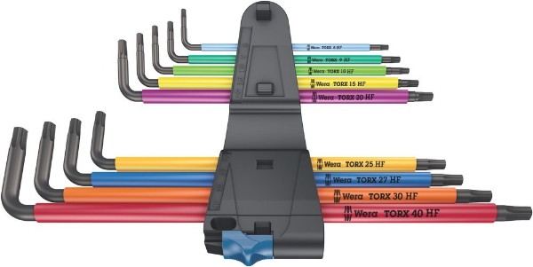 Afbeeldingen van Wera 967/9 TX XL Multicolour HF 1 9-dlg