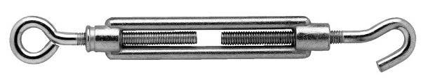 Afbeeldingen van Spanschroef m5 h.o. rvs