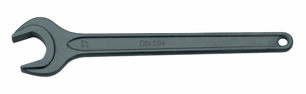 Afbeeldingen van Ged machinesteeksleutel enkel 36mm
