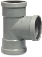 Afbeeldingen van PVC-U t-stuk 110mm 90° 3xmanchet