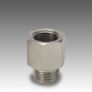 Afbeeldingen van Mw neusstuk-z 1/8"bu-1/4"bi mw
