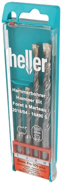 Afbeeldingen van Hel sds hamerboorset 4 del.