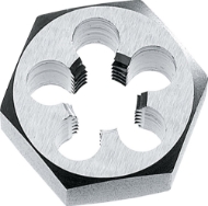 Afbeeldingen van Pha 3/8" hss zeskante snijmoer bsp gasdraad
