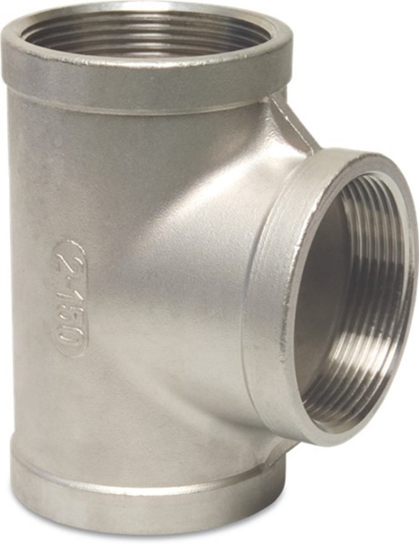 Afbeeldingen van T-stuk rvs 1/2" nr.130