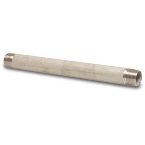 Afbeeldingen van Rvs pijpnippel 3/4x60mm nr.23
