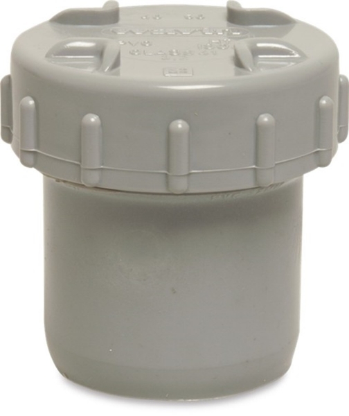 Afbeeldingen van PVC-U eindset 125 mm lijmspie KOMO