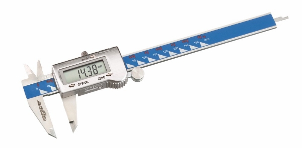 Afbeeldingen van Ged dig. schuifmaat 0-150mm rvs
