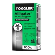 Afbeeldingen van Alligatorplug 6mm