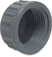 Afbeeldingen van PVC-U draadkap 2"bi