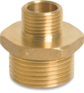 Afbeeldingen van Mess. verloopnippel 3/4"x3/8" 2xbu