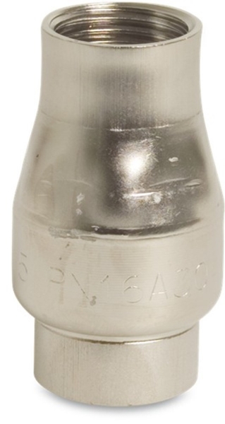 Afbeeldingen van Tussenklep 3/8" europa rvs zit veer