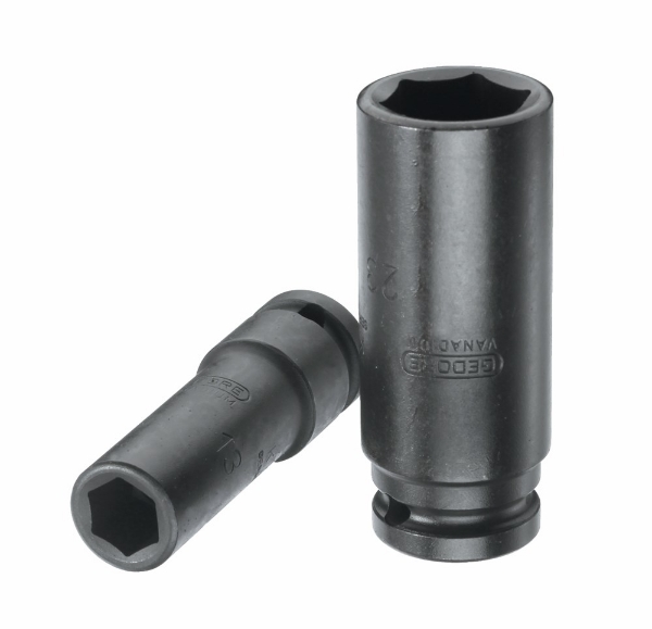 Afbeeldingen van Ged slagdop 1/2" 6-kant 27mm lang