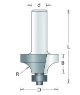 Afbeeldingen van HM Afrondfrees D=25.4 R=6.3