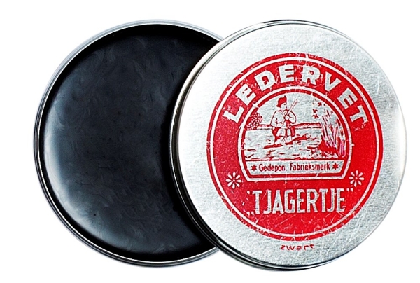Afbeeldingen van Ledervet zwart 150gr