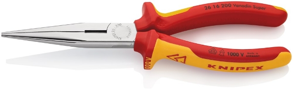 Afbeeldingen van Ooiev.bektang VDE recht 200mm mc-greep Knipex