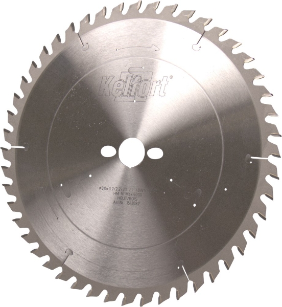 Afbeeldingen van Kel hm cirkelzaagblad 315x3,2x30mm 48t ws-uw