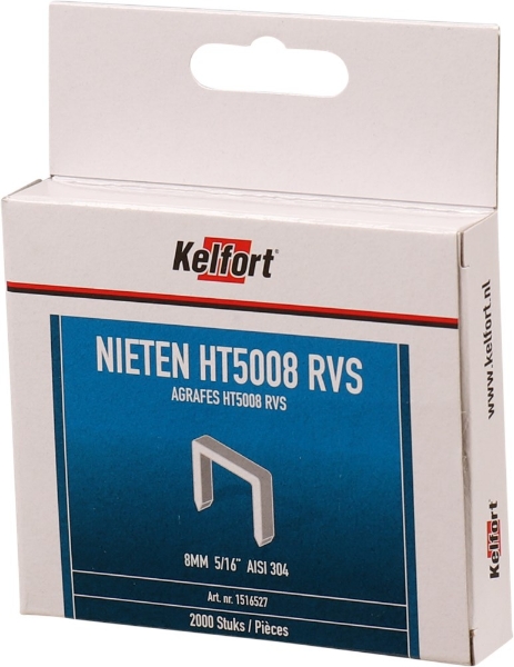 Afbeeldingen van Kelfort niet rvs 8mm 5/16" ds 2000st.