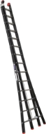 Afbeeldingen van Kelfort reformladder alu/zwart 2x14
