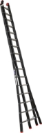 Afbeeldingen van Kelfort opsteekladder alu/zwart 2x16