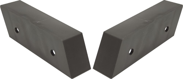 Afbeeldingen van Hoeklijn/afdekkap pvc magnus 1xls 1xrs