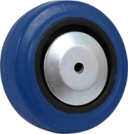 Afbeeldingen van Kelfort wiel bl. pvc r.lgr + kunst.velg 100mm