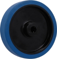 Afbeeldingen van Kelfort wiel bl. pvc r.lgr + kunst.velg 200mm