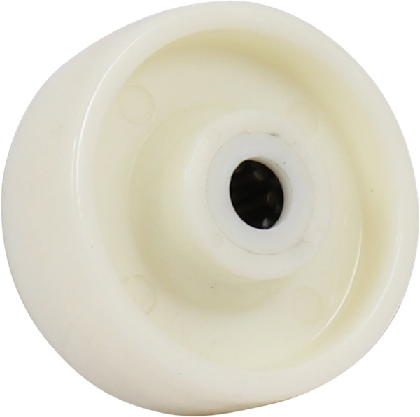 Afbeeldingen van Kelfort wiel pvc m.r.lgr 80mm wit 80mm wit