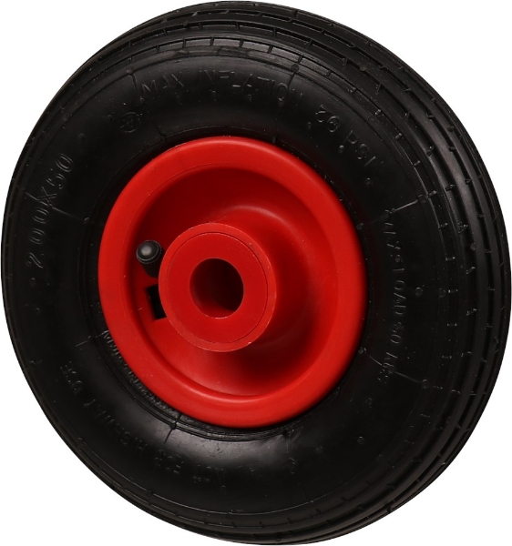 Afbeeldingen van Kelfort luchtband g.lag.200mm velg kunstst,