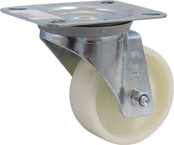 Afbeeldingen van Kelfort zwenkwiel m.r.lag. 80mm wit