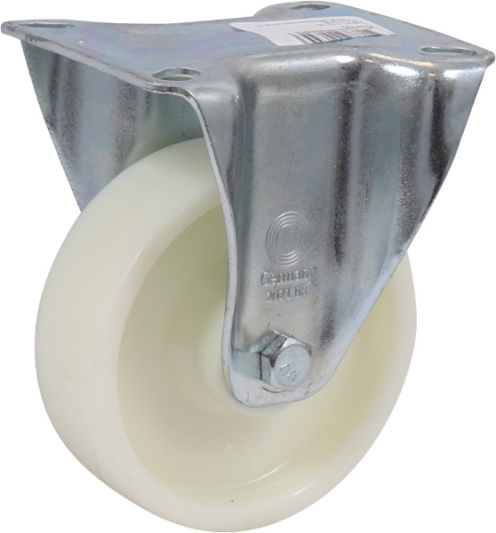 Afbeeldingen van Kelfort bokwiel m.r.lgr 100mm wit