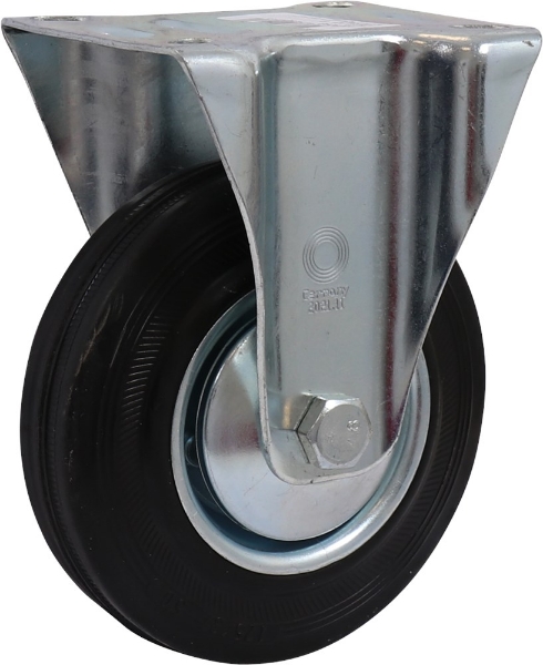 Afbeeldingen van Kelfort bokw.rubb.geg.velg 125mm zw.